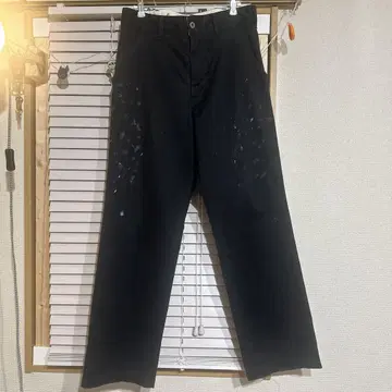 WEIRDO (GLAD HAND) W & L UP PANTS 에이징 가공