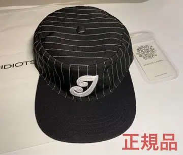 2idiots label pillbox stripe cap
