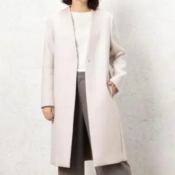 새상품급 UNITED ARROWS green label 노카라 코트