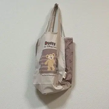 새상품 택 포함 더피 에코백 디즈니씨