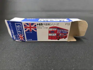 토미카 파랑 상자 F15 런던 버스 (일본제) 빈 박스