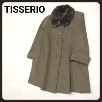 TISSERIO 캐시미어 코트 M 사이즈