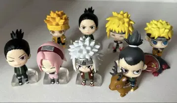 NARUTO 나루토 돌풍전 굿즈 미니 피규어 8개 세트 묶음 판매