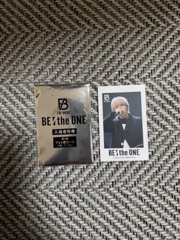 BE THE ONE 입장 특전 포토 카드 SHUNTO