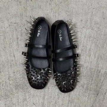 Y2K 펑크 아카이브 그런지 슬립온 스파이크 로퍼 한국