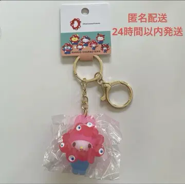 [ 마이멜로디 ] 미야쿠미야쿠 변신 입체 마스코트 클리어 컬러 키링