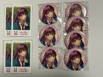 HoneyWorks 하야사카 아카리 캔뱃지 폴라로이드