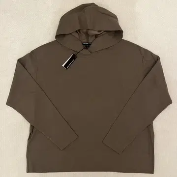 [ 새상품 ] JAMES PERSE 카키 브라운 후드 부착 오버 후드티
