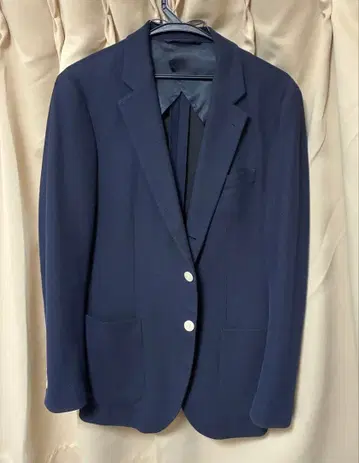 BEAMS LIGHTS 네이비 테일러드 자켓 사이즈 L