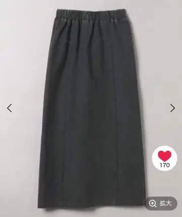 JEANASIS 지나시스 2way 아웃심 내로우 스커트
