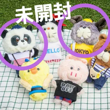 타이니 주 봉제 인형 팬더 쥐 타이니 주