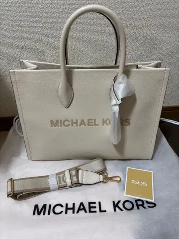 새상품 MICHAEL KORS 화이트 토트백 숄더 핸드백