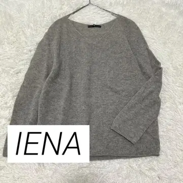 새상품급 IENA 울100% V넥 풀오버 니트 F