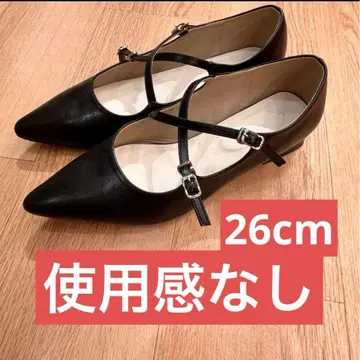26.0cm/오리엔탈 트래픽 블랙 펌프스