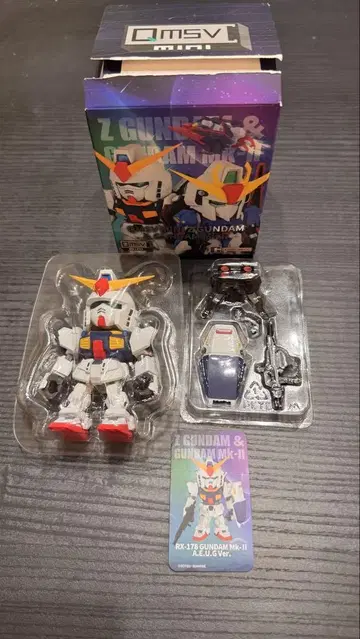 QMSV MINI Z 건담&건담 Mk-II SD 피규어