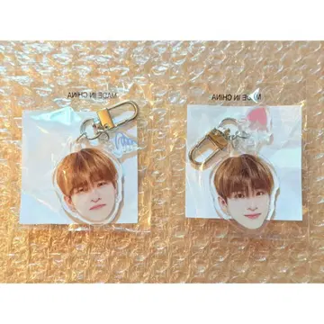 treasure 팝업 얼굴 아크릴 키링 (아사히) 아이키 2점