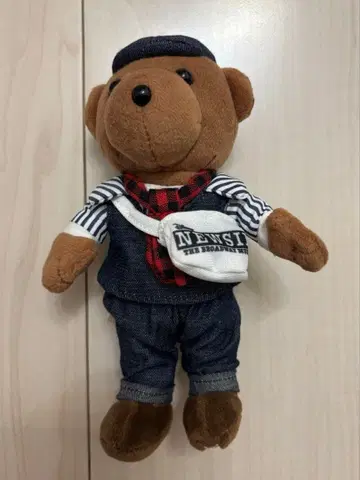 NEWSIES 곰 봉제 인형 마스코트 쿄모토 타이카