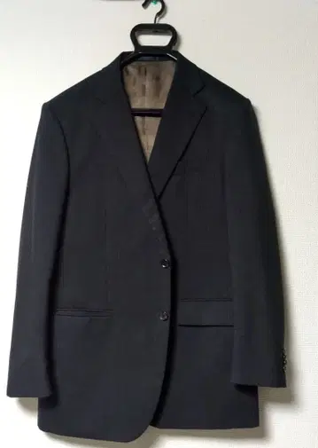 Lastrad Select 네이비 스트라이프 비즈니스 정장 상하의 세트