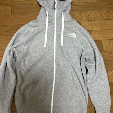 THE NORTH FACE 그레이 풀 집업 후드티 L