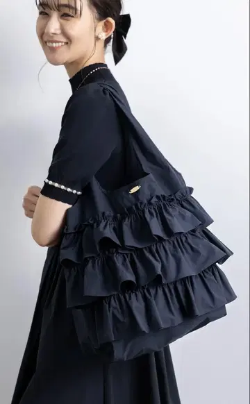 새상품 Ame no chi Hare 아메노치하레 에코백 네이비