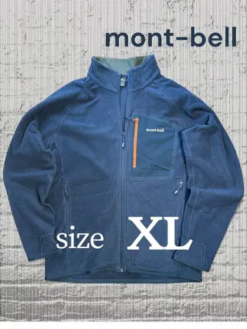 mont-bell 플리스 자켓 네이비