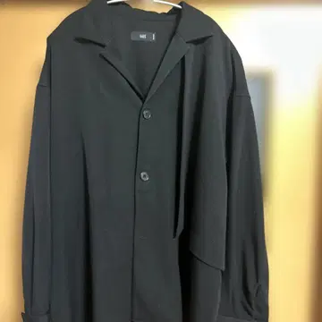 오버 사이즈 블랙 자켓