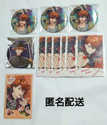 니지산지 덴가나 AGF 캔뱃지 발렌타인 폴라로이드 키타미 유세이