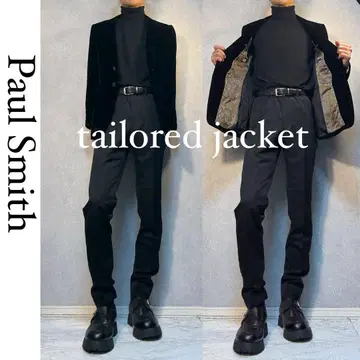 [ 고급 디자인 새상품급 ] Paul Smith 자켓 벨로아 안감 꽃무늬