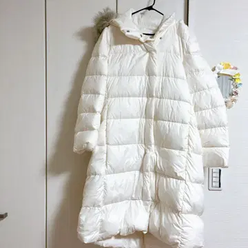 UNIQLO 후드 부착 다운 자켓 XXL 화이트