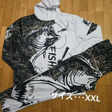 FISHING 낚시 피쉬 낚시 남성용 셋업 XXL