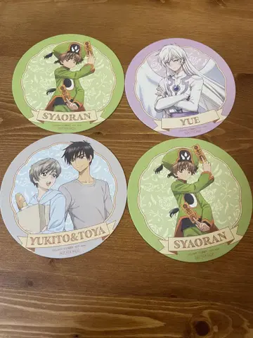 카드캡터 사쿠라 콜라보 카페 사쿠라와 토모요의 티 파티 코스터