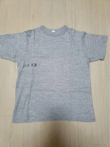 [ XL ] WAREHOUSE 웨어하우스 T셔츠_밀리터리_스텐실_일본제