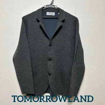 TOMORROWLAND 그레이 니트 자켓