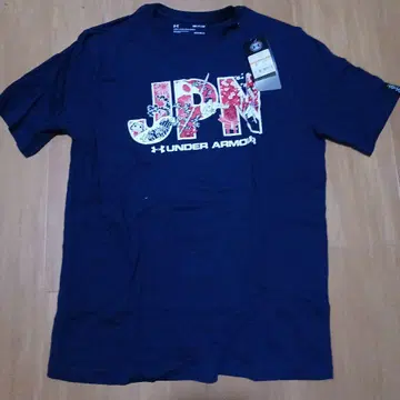 언더 아머 JPN 프린트 티셔츠 네이비