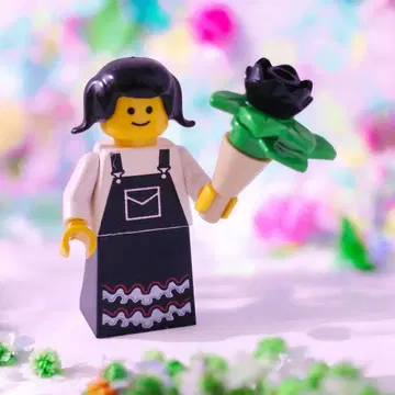 레고 미니 피규어 레트로걸