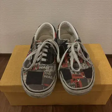 VANS 패턴 프린트 스니커즈