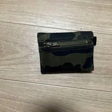 카모플라쥬 디자인 3단 폴더형 지갑