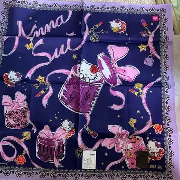 키티 ANNA SUI 콜라보 손수건