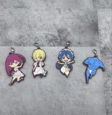 마기 러버 스트랩 4개 세트