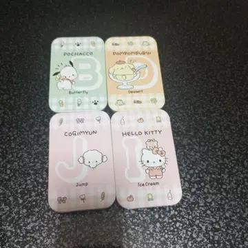 산리오 슬라이드 캔 ( 포차코, 폼폼푸딩, 코지뮤, 헬로키티 )