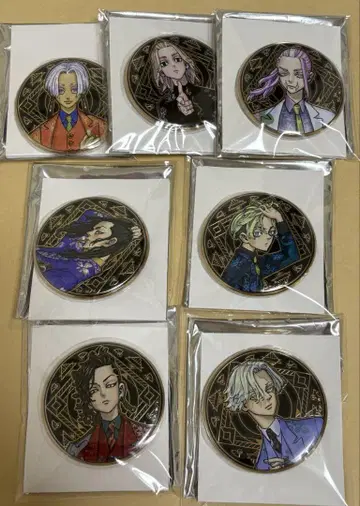 도쿄 리벤저스 원화전 동리전 메탈 배지 마이키 만지로 하루치요 외