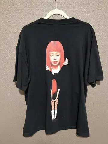 BLACKPINK 제니 Ruby 블랙 T셔츠