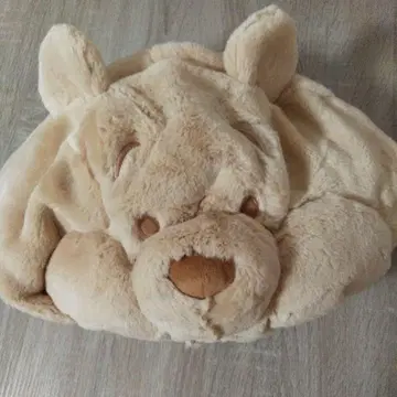 디즈니 푸우 팬캡 베이지 모자