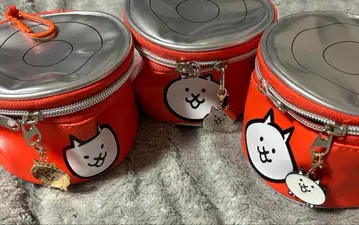 냥코 대전쟁 고양이 칸 파우치 3개 컴프 세트