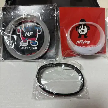 N.Flying LED 팔찌 러버 밴드 실리콘 밴드