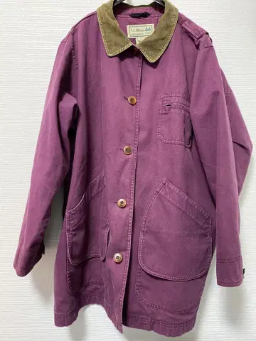 L.L.Bean 퍼플 커버올 2X 90s