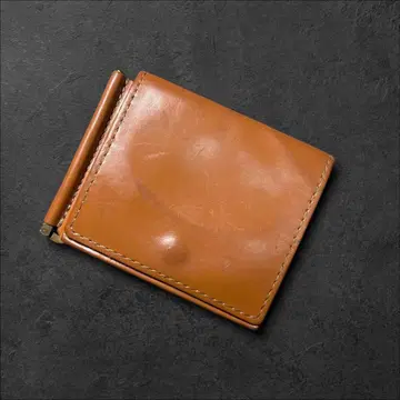 MR.OLIVE 미스터 올리브 머니클립 미니 지갑 카멜
