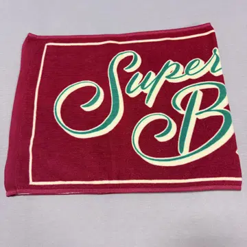 SUPER BEAVER 타월 버건디