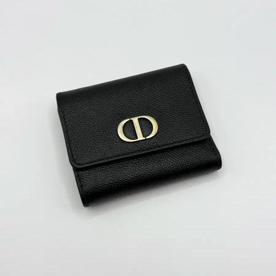 [Same-day Shipping/OS] Dior Montaigne Lotus Women's Wallet Black
