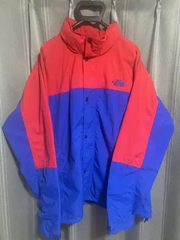THE NORTH FACE XL 마운틴 파카 레드/블루